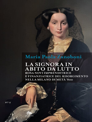 cover image of La signora in abito da lutto